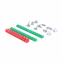 Hotel-Spiel Ersatzteile - Plastikhäuser-Set
