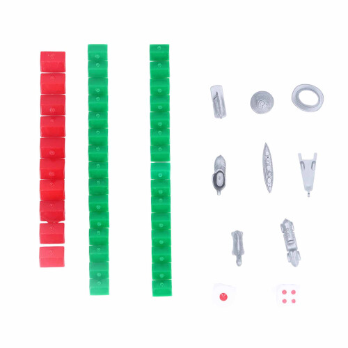Hotel-Spiel Ersatzteile - Plastikhäuser-Set 1
