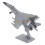 Modelo de avión de combate de aleación 160mAh con soporte 11