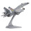 Modelo de avión de combate de aleación 160mAh con soporte 7