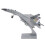 Modelo de avión de combate de aleación 160mAh con soporte 15