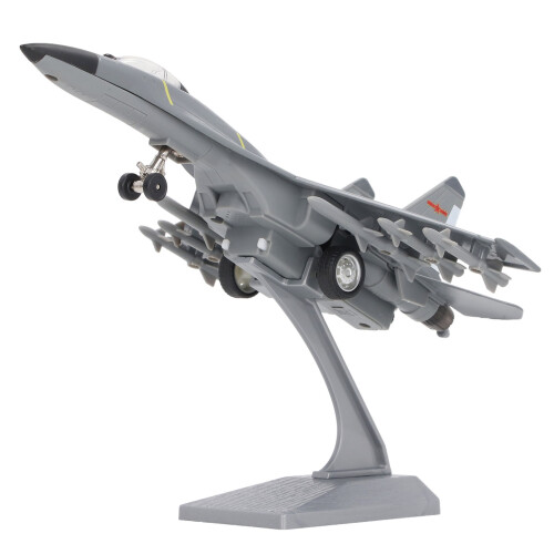 Modelo de avión de combate de aleación 160mAh con soporte 1