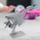 Modelo de avión de combate de aleación 160mAh con soporte 1