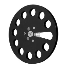 1/4 Zoll Takeup-Rolle Universal, 11 Löcher, Windwiderstandslöcher, Leere Bandrolle zum Aufnehmen, Grau