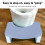 Foldable PP Toilet Potty Stool, Blue, Compact 39.5x21.5x17.5cm 7