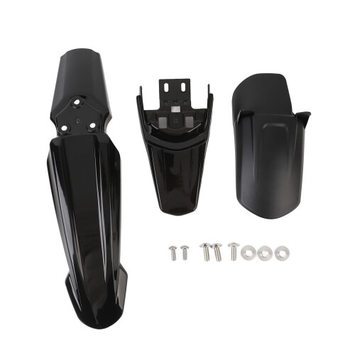 Parafango Light Bee X S anteriore e posteriore nero ABS 1