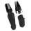 Parafango Light Bee X S anteriore e posteriore nero ABS 12