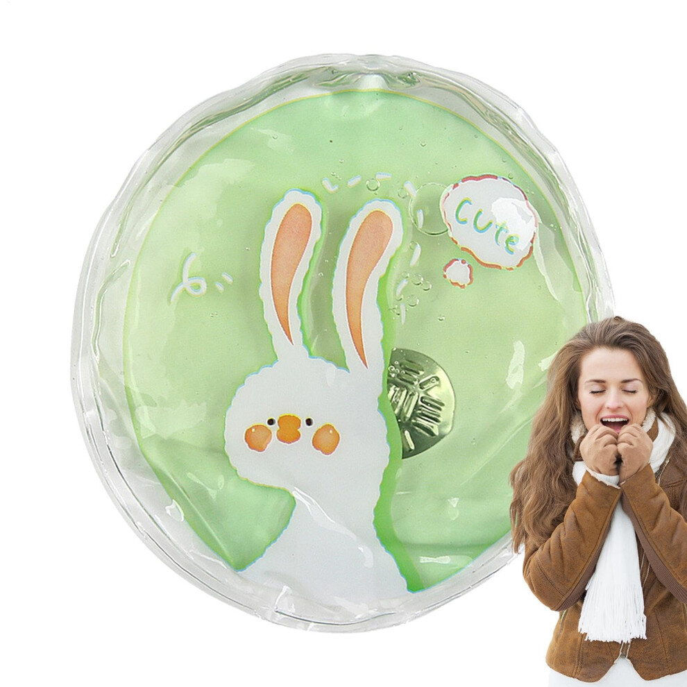 Reusable Click Hot Packs - Instant Heat, Self-Heating Pocket Hand Warmer, Model Rabbit A