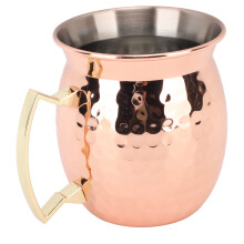 Stile 3 550 ml tazza in acciaio inossidabile 304 martellata
