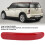 Reflector de parachoques trasero R55 2008-2014 Derecha Rojo ABS 5