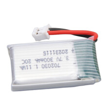 702030 3.7V 300mAh Batería LiPo 20C Dron Amarillo