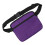 Sac banane violet Oxford pour infirmière, à compartiments multiples 12