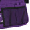 Sac banane violet Oxford pour infirmière, à compartiments multiples 7