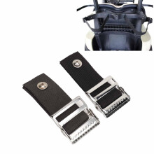 2 pièces Boucle universelle réglable en acier inoxydable pour sac de golf