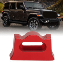 Limitatore del portellone in alluminio per Wrangler 2018-2023 rosso