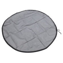 4 piezas de cubierta de malla para barril de lluvia, 37,4 pulgadas / 95 cm