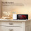 Reloj digital LED 3 x AAA, 167 x 60 x 44 mm blanco 4