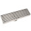 Grille de drainage linéaire pour douche - inox 20x5,5 cm 11
