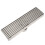 Grille de drainage linéaire pour douche - inox 20x5,5 cm 9