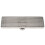 Grille de drainage linéaire pour douche - inox 20x5,5 cm 1