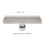 Grille de drainage linéaire pour douche - inox 20x5,5 cm 2
