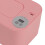 Chauffe-lingettes rose 200 x 120 x 98 mm USB réutilisable 8
