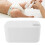 Chauffe-lingettes compact en ABS blanc 200x120x98mm 330g 1