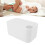 Chauffe-lingettes compact en ABS blanc 200x120x98mm 330g 14