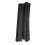 100 Stück Doppel-Schleife Drahtbindungsspangen, 40 Bögen, 7,9 mm, Schwarz 12
