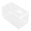 Wall-Mounted Tissue Box - Clear Self-Adhesive Rectangular Tissue Holder For Facial Tissues, Bathroom Organizer 1