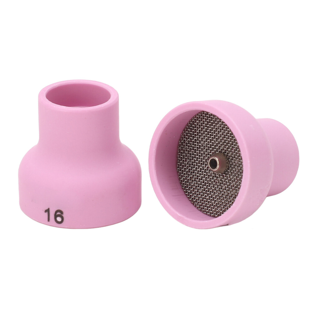 2Pcs 16# Tig Ceramic Nozzle 2.4Mm For Wp17 18 26 Torch Welding Kit 8421335938325
