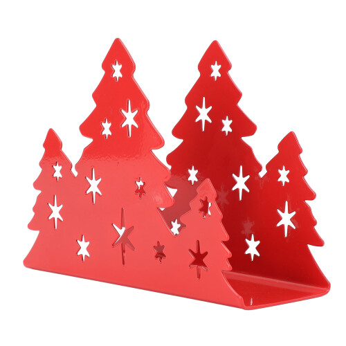 Serviettenhalter Weihnachtsbaum rot 230,00 g kompakt 2