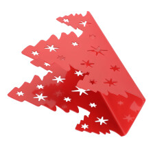 Serviettenhalter Weihnachtsbaum rot 230,00 g kompakt