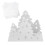 Serviettenhalter, Weihnachtsbaum, 230,00 g, Farbe 14