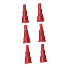 Gas Tank Filling Valves Pack Of 6, Universal Plastic Adapter, Gas Canister Spout, Durable Tank Converter