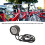 Faro frontal de aluminio 12-72V 132 g Luz delantera 3