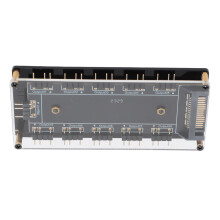 Hub ARGB 3PIN 5V 10 voies RGB Répartiteur Acrylique Transparent