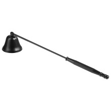 Candle Snuffer Tool Stainless Steel Long Handle Wick Extinguisher Black Candle Accessories