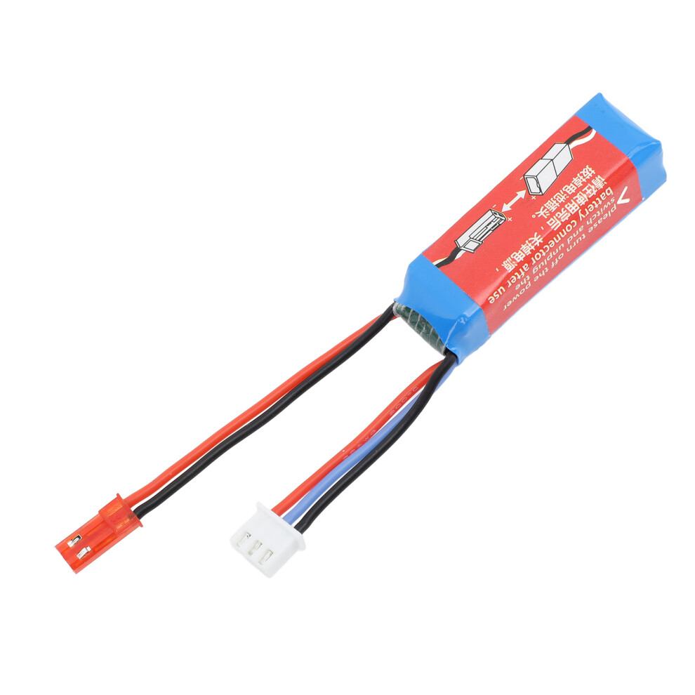 400Mah 7.4V Li-Ion Battery For Wltoys 1/28 Rc Car Models Durable Fit 8461335945107