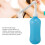 Neti Pot 500 ml Silicone/ABS Risciacquo nasale Blu 4