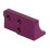 Support Panhard SCX10 II 1/10, alliage d'aluminium violet 8