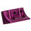 Support Panhard SCX10 II 1/10, alliage d'aluminium violet 15
