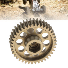 Lega di alluminio 40 denti ingranaggio spool differenziale argento 24 g per RC