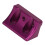 Support Panhard SCX10 II 1/10, alliage d'aluminium violet 11