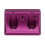 Support Panhard SCX10 II 1/10, alliage d'aluminium violet 12