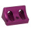 Support Panhard SCX10 II 1/10, alliage d'aluminium violet 7