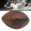 Size 9 PU Rugby Ball with Comfortable Grip, Durable Vintage Design 1