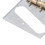 Cola de puente estilo Telecaster, 3 selletas de latón 10
