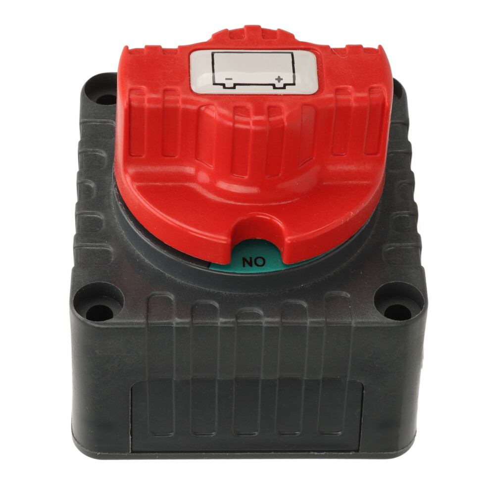 12-48V 300A Marine Battery Disconnect Switch, Rotary Off-On Grey 9381335949006