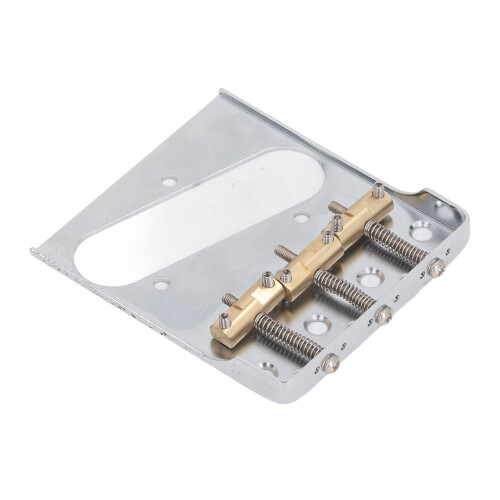 Cola de puente estilo Telecaster, 3 selletas de latón